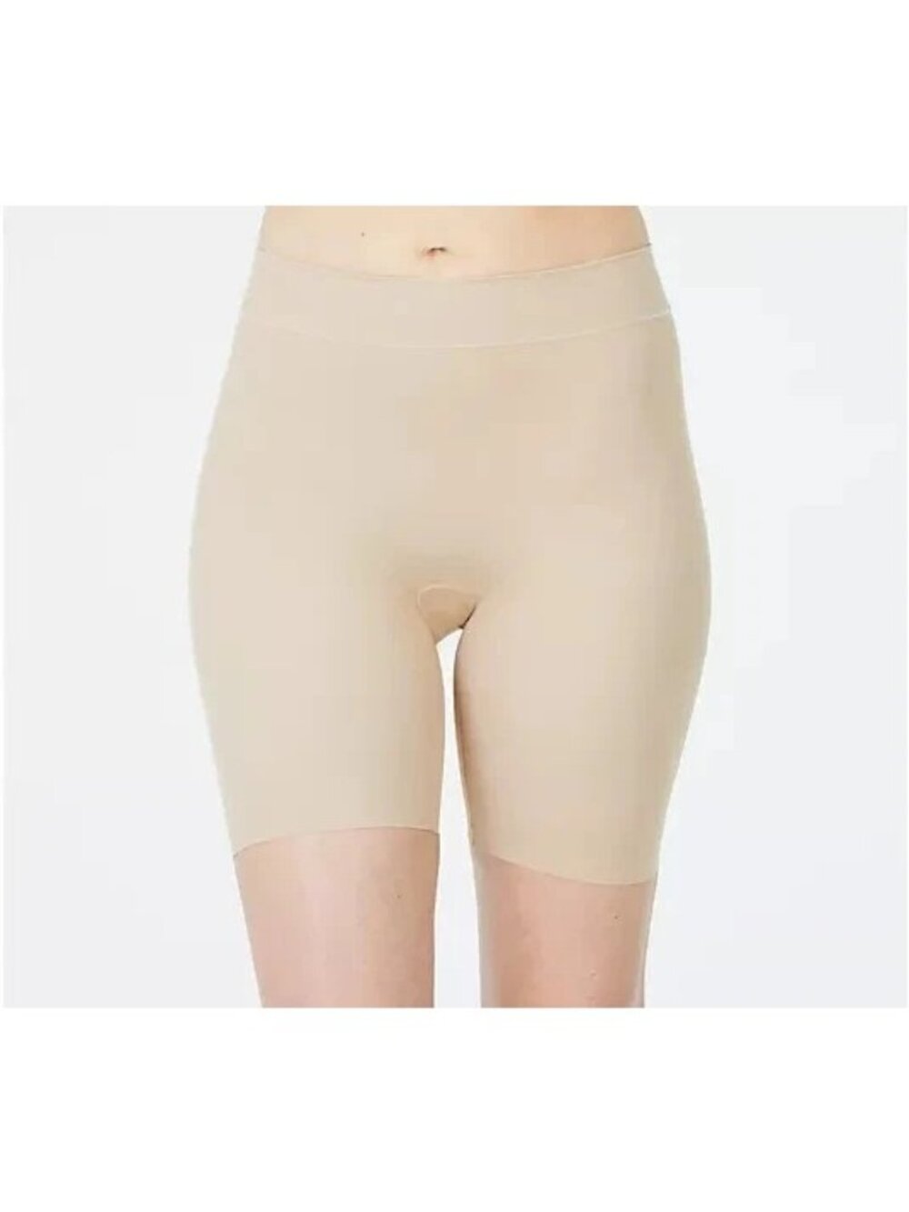 Anti x Proof Smoothing Slip Short Small High Waist Underwear Oatmeal Neutral NEW